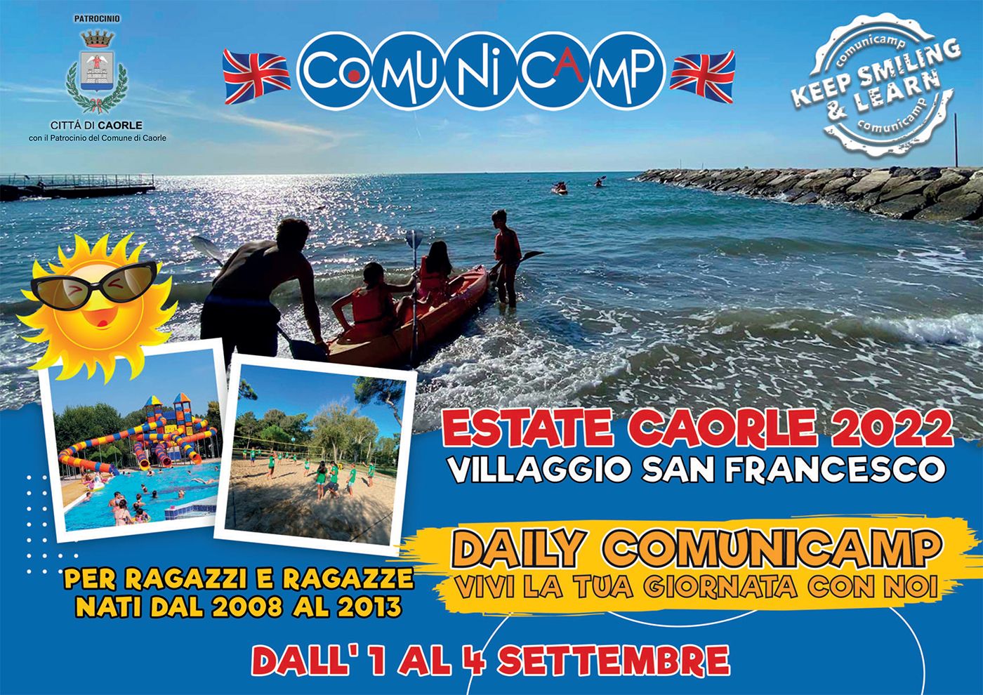 Flyer ComuniCamp Caorle Set. 2022 - Daily - 01