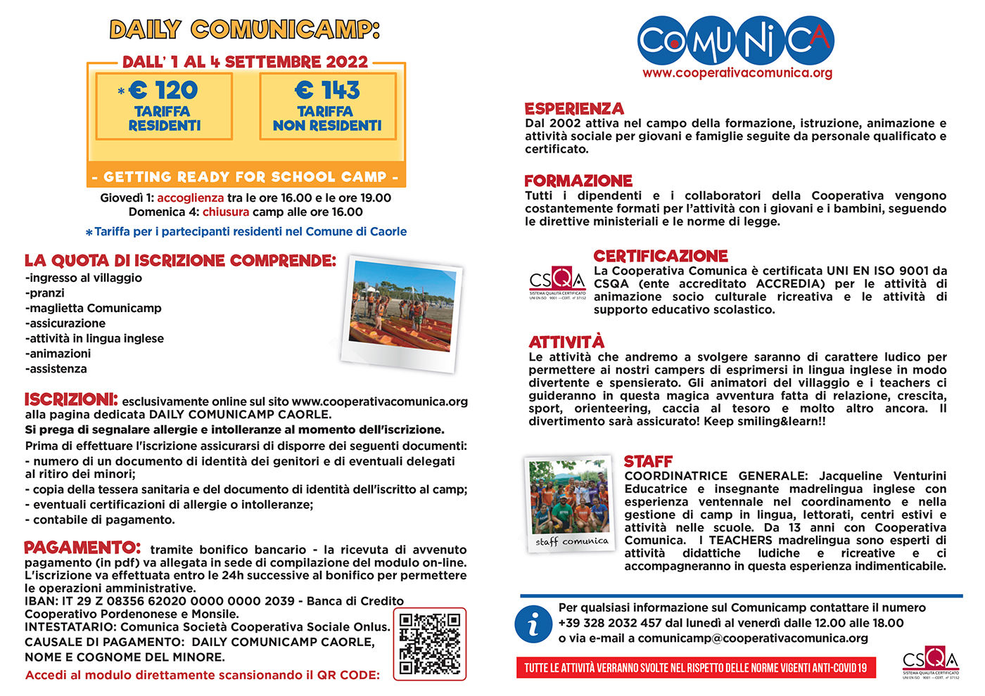 Flyer ComuniCamp Caorle Set. 2022 - Daily - 03