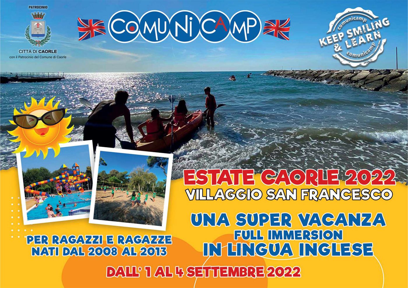 Flyer ComuniCamp Caorle Set. 2022 - Residenziale - 01