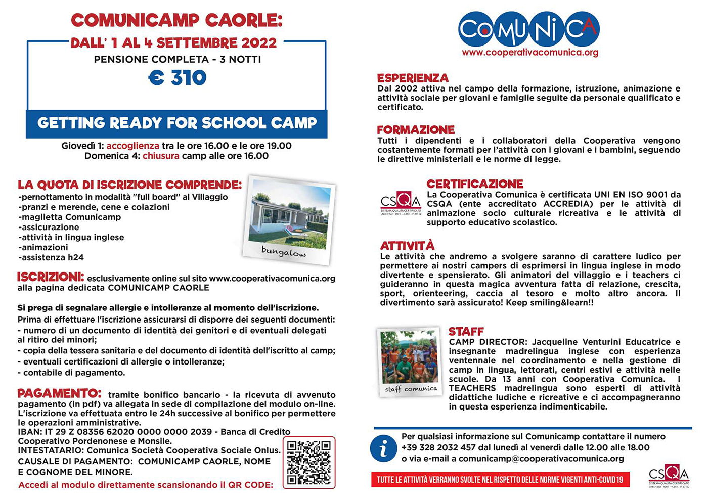 Flyer ComuniCamp Caorle Set. 2022 - Residenziale - 03